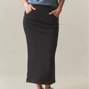 American Giant Women's Midweight Fleece Skirt Size S Made In USA